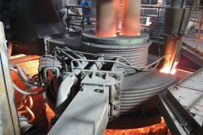 electric arc furnace steelmaking